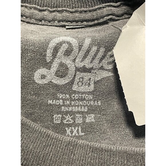 Blue 84 Cheers Boston T Shirt Charcoal Gray Mens XXL 100% Cotton Graphic Tee - Picture 6 of 6